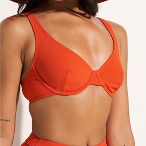 DAWN MARIE Amity Top in Rosso